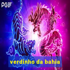 verdinho da bahia